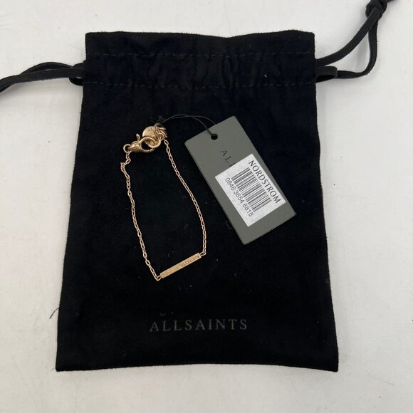 All Saints Gold Chain Link Bracelet | New With Tags - Picture 6 of 9